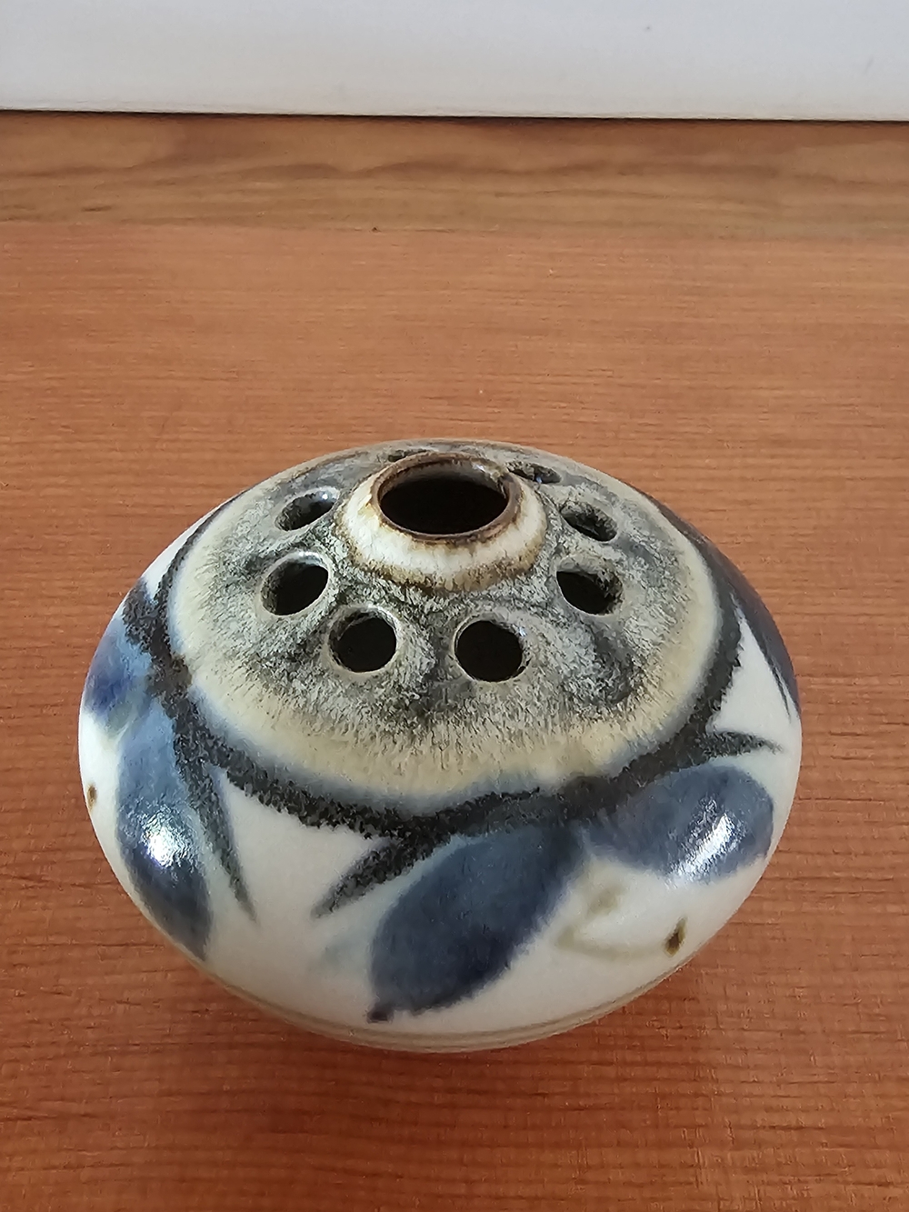 Handmade Ceramic Bud Vase - Flower Frog